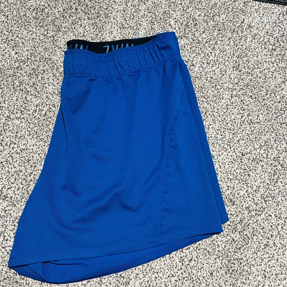 Blue Nike Athletic Shorts